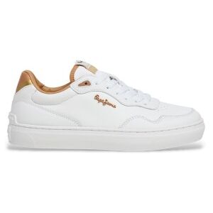 Pepe Jeans für Damen. PLS000030 Camden Class Leder Turnschuhe weiß (38), Wohnung, Schnürsenkel, Lässig Pepe Jeans für Damen. PLS000030 Camden Class Leder Turnschuhe weiß (38), Wohnung, Schnürsenkel, Lässig