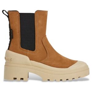 Pepe Jeans für Damen. PLS500005 Hale Chelsea-Stiefel braun (37), Leder, 3 bis 5 cm, Keine, Lässig Pepe Jeans für Damen. PLS500005 Hale Chelsea-Stiefel braun (37), Leder, 3 bis 5 cm, Keine, Lässig
