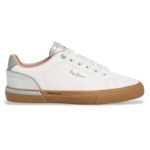 Pepe Jeans für Damen. PLS300015 Turnschuhe Kenton Cool weiß (38), Wohnung, Schnürsenkel, Lässig Pepe Jeans für Damen. PLS300015 Turnschuhe Kenton Cool weiß (38), Wohnung, Schnürsenkel, Lässig