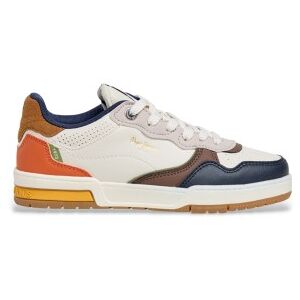 Pepe Jeans für Jungen. PBS000008 Turnschuhe Levitt West weiß (38), Wohnung, Schnürsenkel, Lässig, Kinderbekleidung Pepe Jeans für Jungen. PBS000008 Turnschuhe Levitt West weiß (38), Wohnung, Schnürsenkel, Lässig, Kinderbekleidung