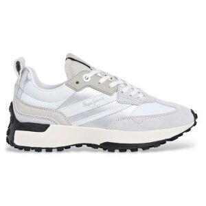 Pepe Jeans für Damen. PLS600032 Lucky Original Leder Sneakers grau (37), Wohnung, Schnürsenkel, Lässig Pepe Jeans für Damen. PLS600032 Lucky Original Leder Sneakers grau (37), Wohnung, Schnürsenkel, Lässig