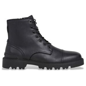 Pepe Jeans für Herren. PMS500002 Ryan Brit Stiefel schwarz (43), Leder, 3 bis 5 cm, Schnürsenkel, Reißverschluss, Lässig Pepe Jeans für Herren. PMS500002 Ryan Brit Stiefel schwarz (43), Leder, 3 bis 5 cm, Schnürsenkel, Reißverschluss, Lässig