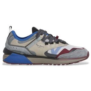 Pepe Jeans für Herren. PMS600013 Turnschuhe Stoke Sport grau (40), Wohnung, Schnürsenkel, Lässig Pepe Jeans für Herren. PMS600013 Turnschuhe Stoke Sport grau (40), Wohnung, Schnürsenkel, Lässig