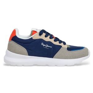 Pepe Jeans Unisex für Kinder. PBS400009 Turnschuhe Teagan Bass navy, grau (35), Wohnung, Schnürsenkel, Lässig, Marine, Kinderbekleidung Pepe Jeans Unisex für Kinder. PBS400009 Turnschuhe Teagan Bass navy, grau (35), Wohnung, Schnürsenkel, Lässig, Marine, Kinderbekleidung