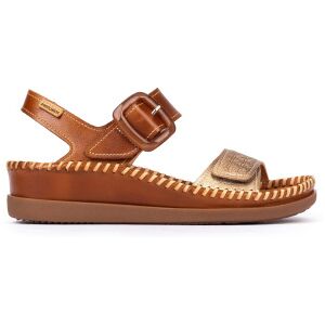 Pikolinos für Damen. W8K-0555C1 Braune Ledersandalen Cadaques (41), 3 bis 5 cm, Schnalle, Lässig Pikolinos für Damen. W8K-0555C1 Braune Ledersandalen Cadaques (41), 3 bis 5 cm, Schnalle, Lässig