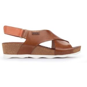 Pikolinos für Damen. W9E-0912 Braune Mahon Ledersandalen (40), 1 bis 3 cm, Klettverschluss, Lässig Pikolinos für Damen. W9E-0912 Braune Mahon Ledersandalen (40), 1 bis 3 cm, Klettverschluss, Lässig
