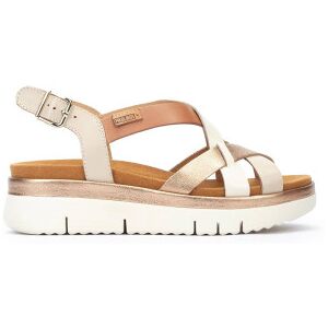 Pikolinos für Damen. W4N-0650C1 Mehrfarbige Palma Ledersandalen -Höhe 4,5 cm Keil (38), 3 bis 5 cm, Schnalle, Lässig Pikolinos für Damen. W4N-0650C1 Mehrfarbige Palma Ledersandalen -Höhe 4,5 cm Keil (38), 3 bis 5 cm, Schnalle, Lässig