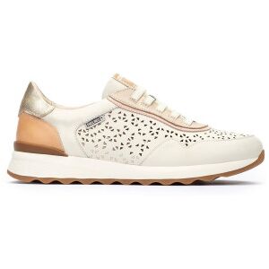 Pikolinos für Damen. W1M-6629C1 Arrecife Turnschuhe aus weißem Leder (37), 3 bis 5 cm, Keine, Lässig Pikolinos für Damen. W1M-6629C1 Arrecife Turnschuhe aus weißem Leder (37), 3 bis 5 cm, Keine, Lässig
