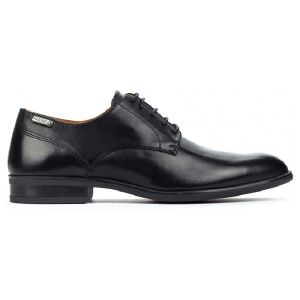 Pikolinos für Herren. M7J-4187 Bristol Lederschuhe M7J-4187 schwarz (43), 1 bis 3 cm, Schnürsenkel, Klassisch Pikolinos für Herren. M7J-4187 Bristol Lederschuhe M7J-4187 schwarz (43), 1 bis 3 cm, Schnürsenkel, Klassisch