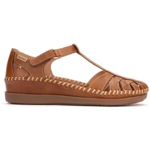 Pikolinos für Damen. W8K-0705 Braune Cadaques Lederschuhe (39), 3 bis 5 cm, Klettverschluss, Lässig Pikolinos für Damen. W8K-0705 Braune Cadaques Lederschuhe (39), 3 bis 5 cm, Klettverschluss, Lässig