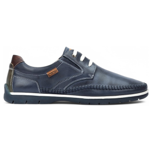 Pikolinos für Herren. M9A-4118 Lederschnürschuhe Marbella blau Gummizug (40), Wohnung, Schnürsenkel, Lässig Pikolinos für Herren. M9A-4118 Lederschnürschuhe Marbella blau Gummizug (40), Wohnung, Schnürsenkel, Lässig