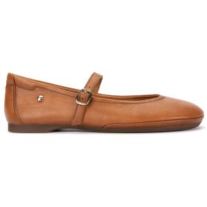 Pikolinos für Damen. W2S-2631CO Carmona Ballerinas aus braunem Leder (39), Wohnung, Schnalle, Lässig Pikolinos für Damen. W2S-2631CO Carmona Ballerinas aus braunem Leder (39), Wohnung, Schnalle, Lässig