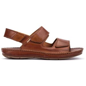 Pikolinos für Herren. 06J-0017C1 Braune Ledersandalen Tarifa (43), Wohnung, Klettverschluss, Lässig Pikolinos für Herren. 06J-0017C1 Braune Ledersandalen Tarifa (43), Wohnung, Klettverschluss, Lässig