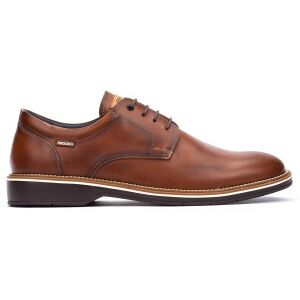 Pikolinos für Herren. M6W-4311 Carlet braune Lederschuhe (43), Wohnung, Schnürsenkel, Lässig Pikolinos für Herren. M6W-4311 Carlet braune Lederschuhe (43), Wohnung, Schnürsenkel, Lässig