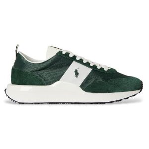 Polo Ralph Lauren für Herren. 809P07284001 Turnschuhe Leder Train 89 grün (46), Wohnung, Schnürsenkel, Lässig Polo Ralph Lauren für Herren. 809P07284001 Turnschuhe Leder Train 89 grün (46), Wohnung, Schnürsenkel, Lässig
