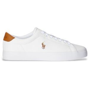 Polo Ralph Lauren für Herren. 816877702001 Longwood Leder Turnschuhe weiß (45), Wohnung, Schnürsenkel, Lässig Polo Ralph Lauren für Herren. 816877702001 Longwood Leder Turnschuhe weiß (45), Wohnung, Schnürsenkel, Lässig