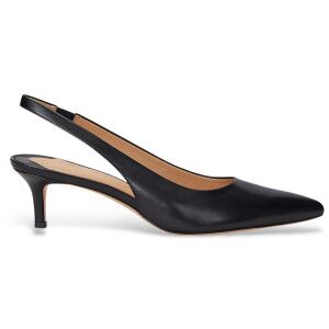 Lauren Ralph Lauren für Damen. 802927937001 Schwarze Lolah-Lederschuhe (36), 5 bis 8 cm, Keine, Lässig, Party Lauren Ralph Lauren für Damen. 802927937001 Schwarze Lolah-Lederschuhe (36), 5 bis 8 cm, Keine, Lässig, Party
