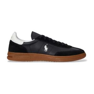 Polo Ralph Lauren für Herren. 809961181002 Bedford Schwarze Turnschuhe aus Wildleder und Leder (37), Wohnung, Schnürsenkel, Lässig Polo Ralph Lauren für Herren. 809961181002 Bedford Schwarze Turnschuhe aus Wildleder und Leder (37), Wohnung, Schnürsenkel, Lässig
