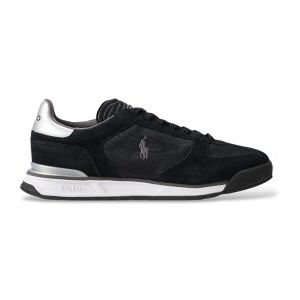 Polo Ralph Lauren für Herren. 809974041002 Varick Turnschuhe aus Wildleder und schwarzem Oxford (38), Wohnung, Schnürsenkel, Lässig Polo Ralph Lauren für Herren. 809974041002 Varick Turnschuhe aus Wildleder und schwarzem Oxford (38), Wohnung, Schnürsenkel, Lässig