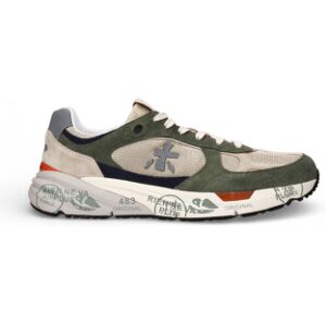 Premiata für Herren. MASE Leder Turnschuhe Mase 8015 grün (40), Wohnung, Schnürsenkel, Lässig Premiata für Herren. MASE Leder Turnschuhe Mase 8015 grün (40), Wohnung, Schnürsenkel, Lässig