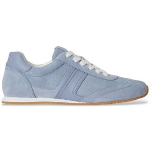 Lauren Ralph Lauren für Damen. 802P15837004 Blaue Dani Turnschuhe aus Wildleder und Leder (39), Wohnung, Schnürsenkel, Lässig Lauren Ralph Lauren für Damen. 802P15837004 Blaue Dani Turnschuhe aus Wildleder und Leder (39), Wohnung, Schnürsenkel, Lässig