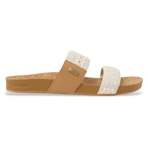 Reef für Damen. CJ8647 Cushion Vista vintage weiße Sandalen (37.5), Wohnung, Keine, Lässig Reef für Damen. CJ8647 Cushion Vista vintage weiße Sandalen (37.5), Wohnung, Keine, Lässig