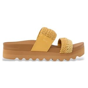 Reef für Damen. CJ8723 Sandalen Cushion Vista Hi gelb (37.5), Wohnung, 1 bis 3 cm, Keine, Lässig Reef für Damen. CJ8723 Sandalen Cushion Vista Hi gelb (37.5), Wohnung, 1 bis 3 cm, Keine, Lässig