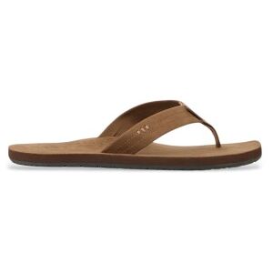 Reef für Herren. CJ1921 Braune Draftsmen Ledersandalen (42), Wohnung, Keine, Lässig Reef für Herren. CJ1921 Braune Draftsmen Ledersandalen (42), Wohnung, Keine, Lässig