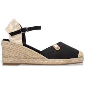 Refresh für Damen. 17520903-NEGRO Espadrilles 175209 schwarz (38), 5 bis 8 cm, Schnalle, Lässig Refresh für Damen. 17520903-NEGRO Espadrilles 175209 schwarz (38), 5 bis 8 cm, Schnalle, Lässig