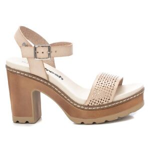 Refresh für Damen. 17077703-HIELO Sandalen 170777 beige (40), 8 bis 10 cm, Schnalle, Lässig Refresh für Damen. 17077703-HIELO Sandalen 170777 beige (40), 8 bis 10 cm, Schnalle, Lässig