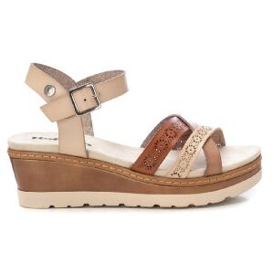 Refresh für Damen. 17268202-BEIGE Sandalen 172682 beige (39), 5 bis 8 cm, Schnalle, Lässig Refresh für Damen. 17268202-BEIGE Sandalen 172682 beige (39), 5 bis 8 cm, Schnalle, Lässig
