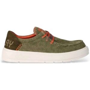 Replay für Herren. RZ8G0001T Schuhe Alcyon 2 Tex grün (41), Stoff, Wohnung, Schnürsenkel, Lässig Replay für Herren. RZ8G0001T Schuhe Alcyon 2 Tex grün (41), Stoff, Wohnung, Schnürsenkel, Lässig