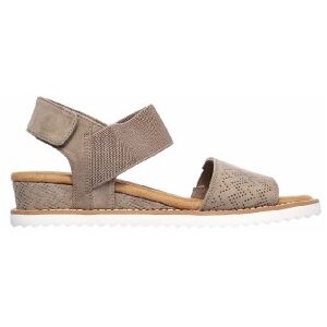 Skechers für Damen. 31440 Wüstenkuss-Taupe-Sandalen (41), Stoff, 3 bis 5 cm, Lässig Skechers für Damen. 31440 Wüstenkuss-Taupe-Sandalen (41), Stoff, 3 bis 5 cm, Lässig