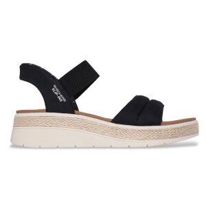 Skechers für Damen. 114413 Sandalen Slip-ins Bobs Sun Ray schwarz (40), Wohnung, 3 bis 5 cm, Keine, Lässig Skechers für Damen. 114413 Sandalen Slip-ins Bobs Sun Ray schwarz (40), Wohnung, 3 bis 5 cm, Keine, Lässig