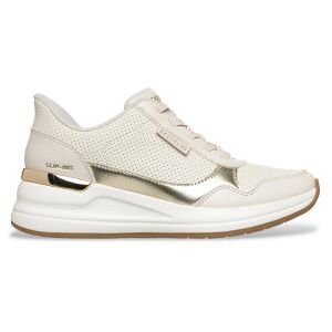 Skechers für Damen. 177343 Slipper Billion 2 Top Tier Off-White Off-White Hausschuhe (40), Weiß, Wohnung, Schnürsenkel, Lässig Skechers für Damen. 177343 Slipper Billion 2 Top Tier Off-White Off-White Hausschuhe (40), Weiß, Wohnung, Schnürsenkel, Lässig
