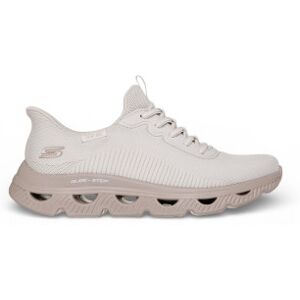Skechers für Damen. 117629 Slip-Ins Bobs Sport Arc Waves beuge Hausschuhe (37), Beige, Wohnung, Schnürsenkel, Lässig Skechers für Damen. 117629 Slip-Ins Bobs Sport Arc Waves beuge Hausschuhe (37), Beige, Wohnung, Schnürsenkel, Lässig