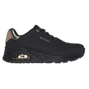 Skechers für Damen. 155196 Turnschuhe Uno Shimmer schwarz (41), 3 bis 5 cm, Schnürsenkel, Lässig, Sportlich Skechers für Damen. 155196 Turnschuhe Uno Shimmer schwarz (41), 3 bis 5 cm, Schnürsenkel, Lässig, Sportlich
