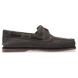 Timberland für Herren. TB0A2GEREL71 Klassische 2 Ösen Leder Bootsschuhe schwarz (43 W), Wohnung, Schnürsenkel, Lässig, Grau Timberland für Herren. TB0A2GEREL71 Klassische 2 Ösen Leder Bootsschuhe schwarz (43 W), Wohnung, Schnürsenkel, Lässig, Grau
