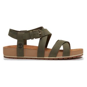 Timberland für Damen. TB0A2QTFEO61 Ledersandalen Malibu Waves grün (37 W), Wohnung, Schnalle, Lässig Timberland für Damen. TB0A2QTFEO61 Ledersandalen Malibu Waves grün (37 W), Wohnung, Schnalle, Lässig