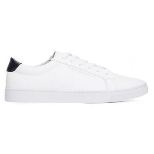 Tommy Hilfiger für Damen. FW0FW03682 Essential Sneakers Weiß Leder Turnschuhe (41), Wohnung, Schnürsenkel, Lässig Tommy Hilfiger für Damen. FW0FW03682 Essential Sneakers Weiß Leder Turnschuhe (41), Wohnung, Schnürsenkel, Lässig