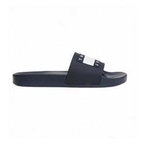 Tommy Jeans für Herren. EM0EM01191 Marinefarbene Flip Flops mit Logoprägung (43), Wohnung, Keine, Lässig, Strandbekleidung Tommy Jeans für Herren. EM0EM01191 Marinefarbene Flip Flops mit Logoprägung (43), Wohnung, Keine, Lässig, Strandbekleidung