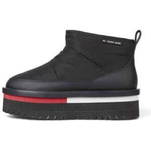 Tommy Jeans für Damen. EN0EN02689 Nylon-Stiefeletten schwarz (40), Wohnung, 3 bis 5 cm, Keine, Lässig Tommy Jeans für Damen. EN0EN02689 Nylon-Stiefeletten schwarz (40), Wohnung, 3 bis 5 cm, Keine, Lässig