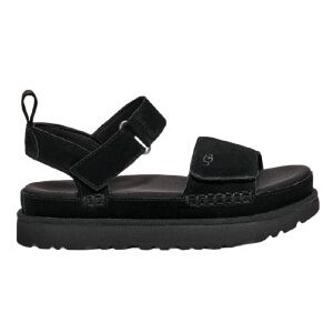 UGG für Damen. 1136783 Ledersandalen W Goldenstar schwarz (40), 3 bis 5 cm, Klettverschluss, Lässig UGG für Damen. 1136783 Ledersandalen W Goldenstar schwarz (40), 3 bis 5 cm, Klettverschluss, Lässig