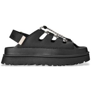 UGG für Damen. 1179370 GoldenGlow Toggle Sandalen schwarz (40), 3 bis 5 cm, Schnürsenkel, Lässig, Nachhaltig, Recyceltes Polyester UGG für Damen. 1179370 GoldenGlow Toggle Sandalen schwarz (40), 3 bis 5 cm, Schnürsenkel, Lässig, Nachhaltig, Recyceltes Polyester