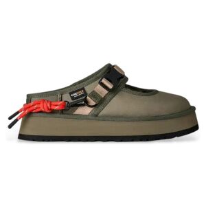 UGG für Damen. 1180111 Bea Mary Jane Wildwood gebrannte olivgrüne Lederschuhe (37), Wohnung, Schnalle, Lässig, Recyceltes Nylon UGG für Damen. 1180111 Bea Mary Jane Wildwood gebrannte olivgrüne Lederschuhe (37), Wohnung, Schnalle, Lässig, Recyceltes Nylon