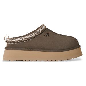 UGG für Damen. 1174471 Tazz II grünlich braune Lederclogs (40), Wohnung, Keine, Lässig UGG für Damen. 1174471 Tazz II grünlich braune Lederclogs (40), Wohnung, Keine, Lässig