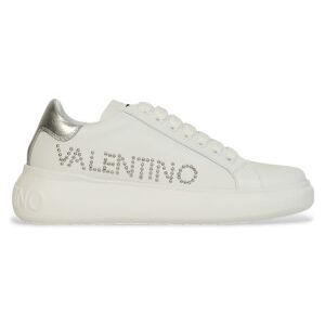Valentino für Damen. 95B2302STUD Bounce Leder Turnschuhe weiß (40), Wohnung, Schnürsenkel, Lässig Valentino für Damen. 95B2302STUD Bounce Leder Turnschuhe weiß (40), Wohnung, Schnürsenkel, Lässig