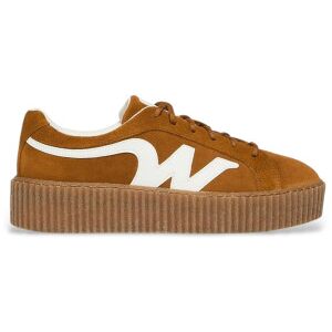 Weekend Max Mara für Damen. 2615761014600 Turnschuhe Wkaagile braun (38), Leder, Wohnung, Schnürsenkel, Lässig Weekend Max Mara für Damen. 2615761014600 Turnschuhe Wkaagile braun (38), Leder, Wohnung, Schnürsenkel, Lässig