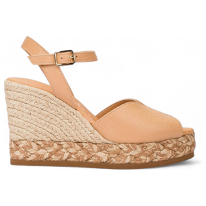 Wonders für Damen. YH-MA2611_4994_1050 Dalia 11 Beige Leder Espadrilles (39), 5 bis 8 cm, Schnalle, Lässig Wonders für Damen. YH-MA2611_4994_1050 Dalia 11 Beige Leder Espadrilles (39), 5 bis 8 cm, Schnalle, Lässig