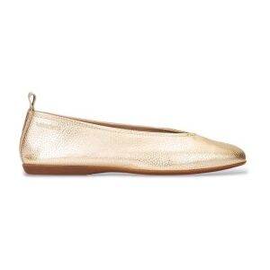 Wonders für Damen. A-8661 Pepa61 Ballerina-Pumps aus goldenem Leder (37), Wohnung, Keine, Lässig Wonders für Damen. A-8661 Pepa61 Ballerina-Pumps aus goldenem Leder (37), Wohnung, Keine, Lässig